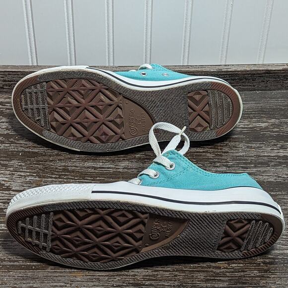 Converse Unisex Mint Green Classic Lace Up Sneaker Size Men's 6/Wos 8 - Picture 7 of 7